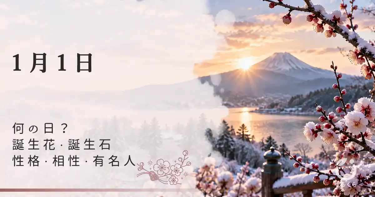 1月1日　誕生日