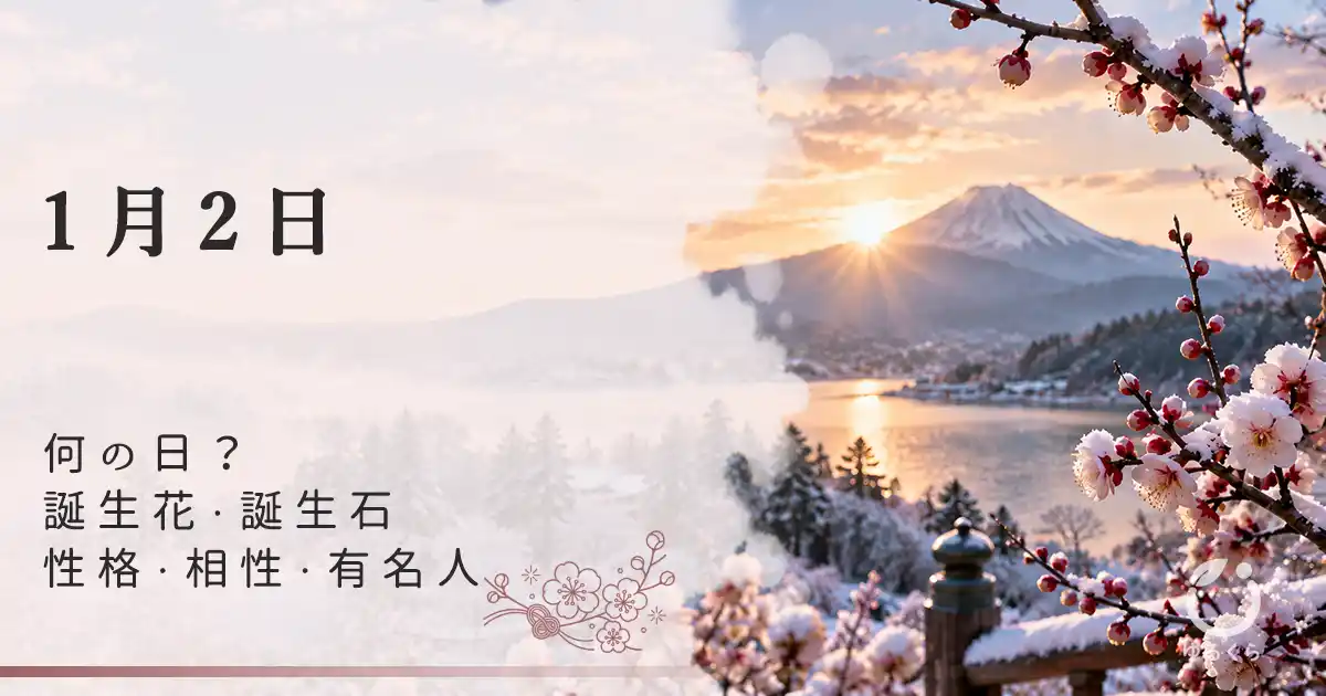 1月2日　誕生日