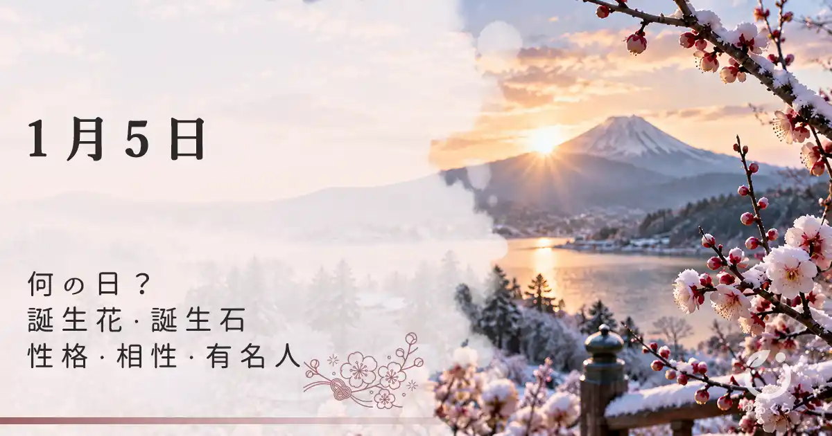 1月5日　誕生日